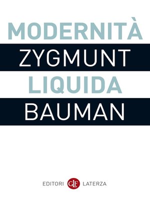 cover image of Modernità liquida